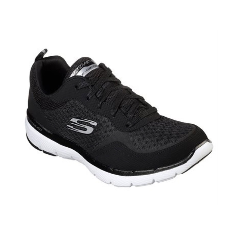 Skechers Black Flex Appeal 3.0 Sneakers Size 6.5 US
